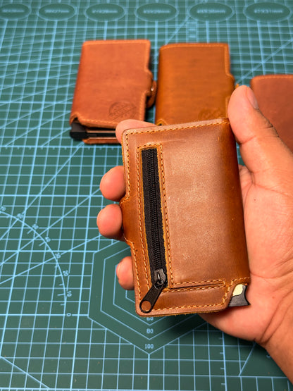 XLCUSIVE™ – Billetera Inteligente de Cuero Genuino