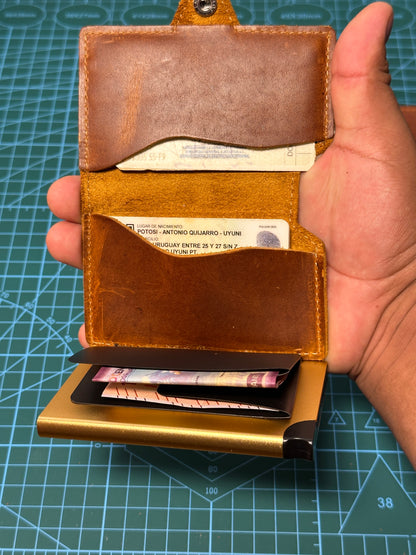 XLCUSIVE™ – Billetera Inteligente de Cuero Genuino